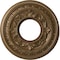 Ekena Millwork Baltimore PVC Medallion (Canopies up to 4 1/4"), 10"OD x 3 1/2"ID x 3/4"P, Metallic Champagne Bronze CMP10BACCB - alternate 1